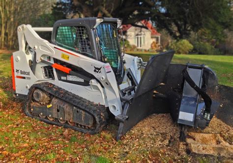 bobcat tree stump grinder attachment